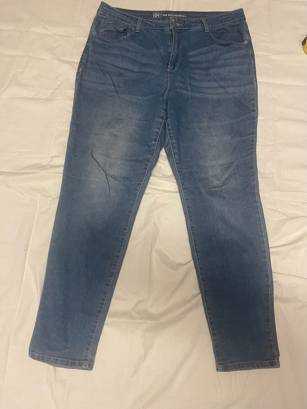 No Boundaries Dark Blue Stretch Jeggings